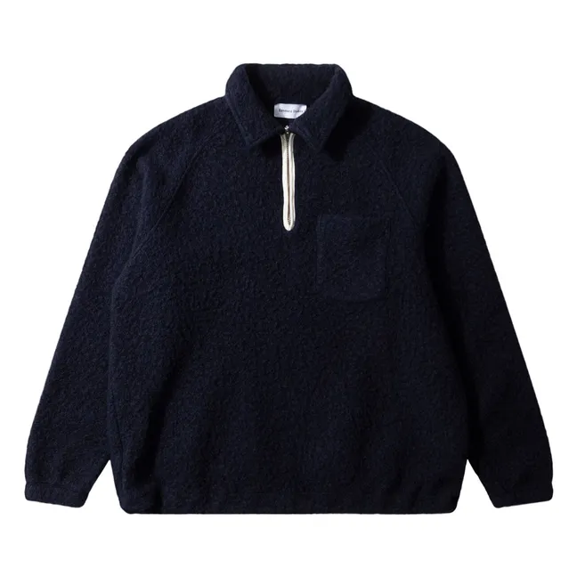 Veste Unconvetional Zip Polo | Bleu marine