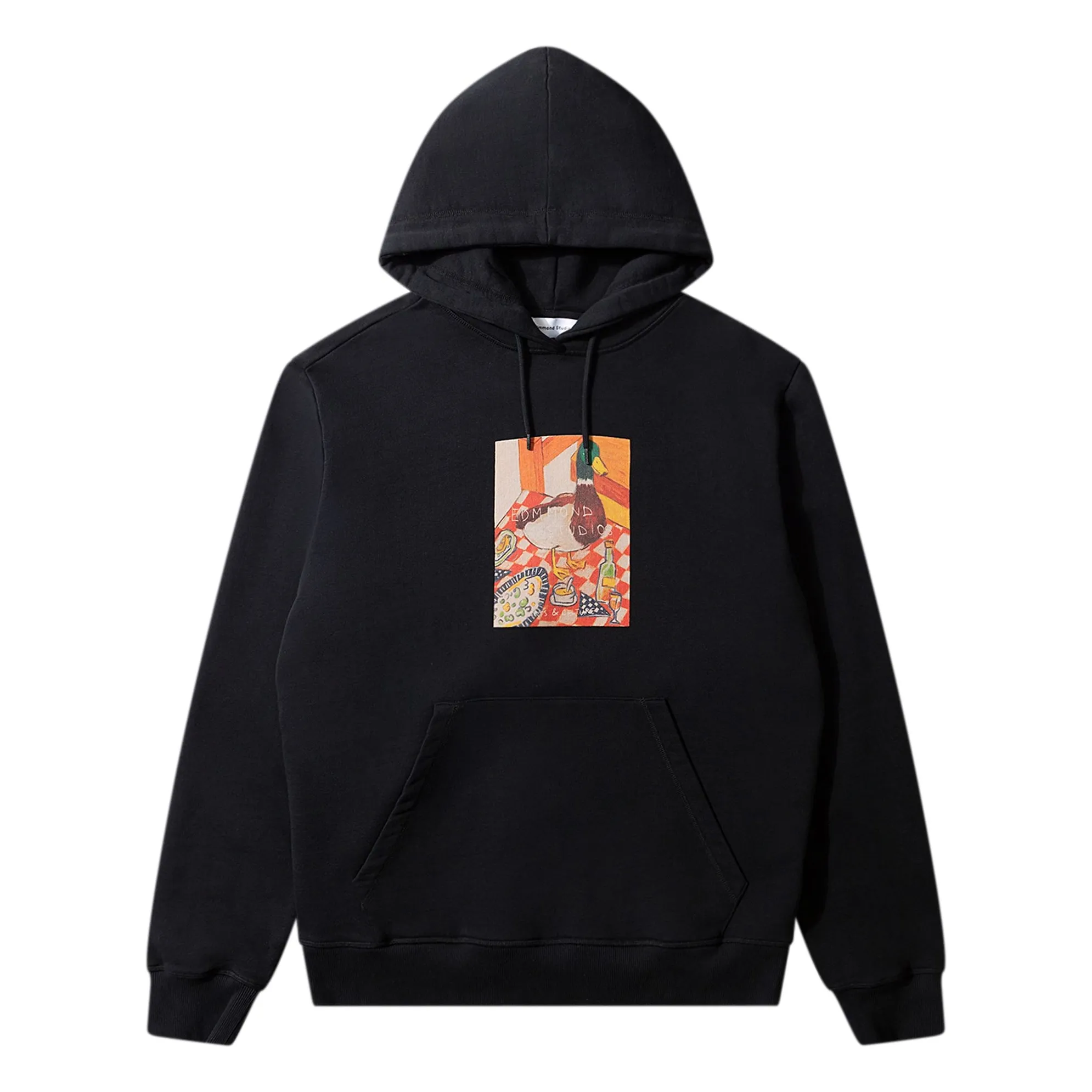 Edmmond Studios Black Cute Duck Hoodie