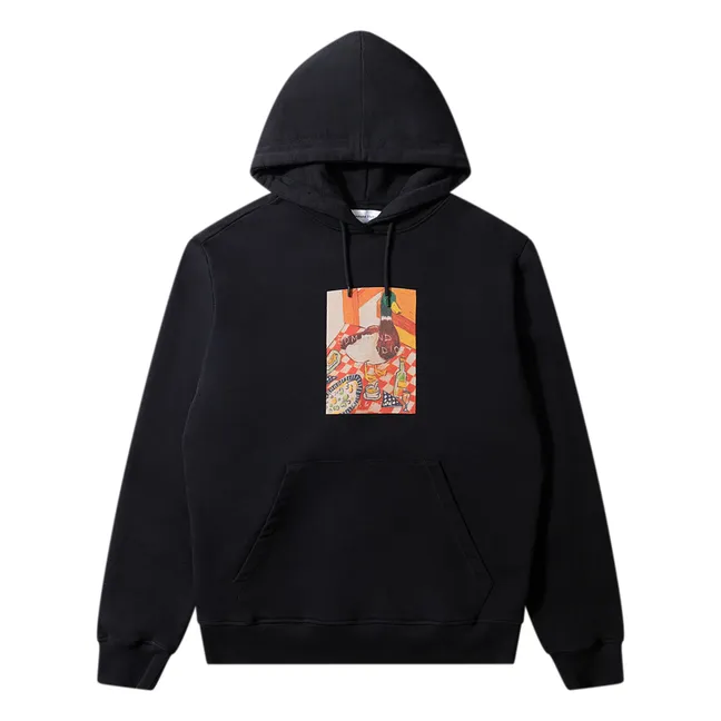 Sudadera con capucha | Negro