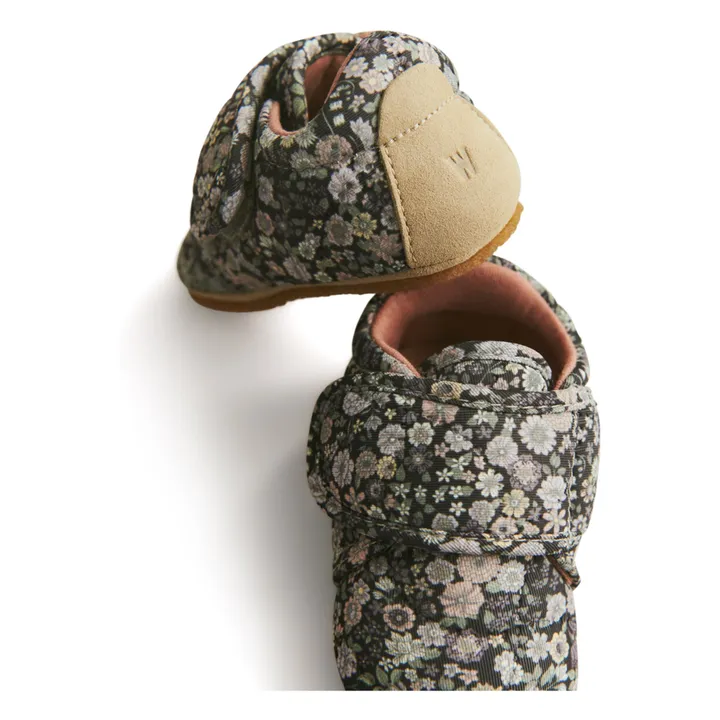 Sasha Flower Slippers Recycled Fibers | Dark grey- Product image n°3