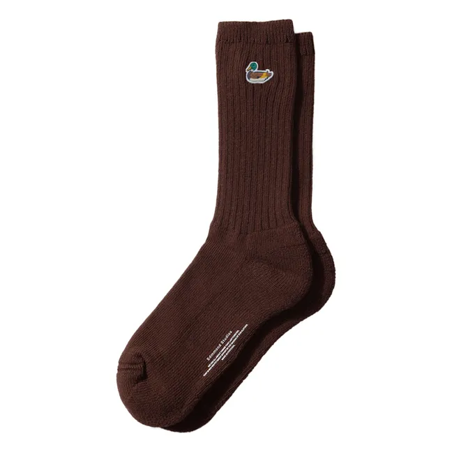 Chaussettes Duck | Chocolat