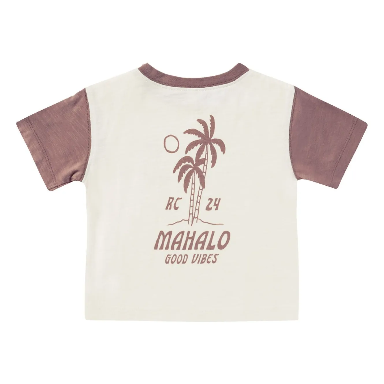 Rylee + Cru Ivory Mahalo T-Shirt