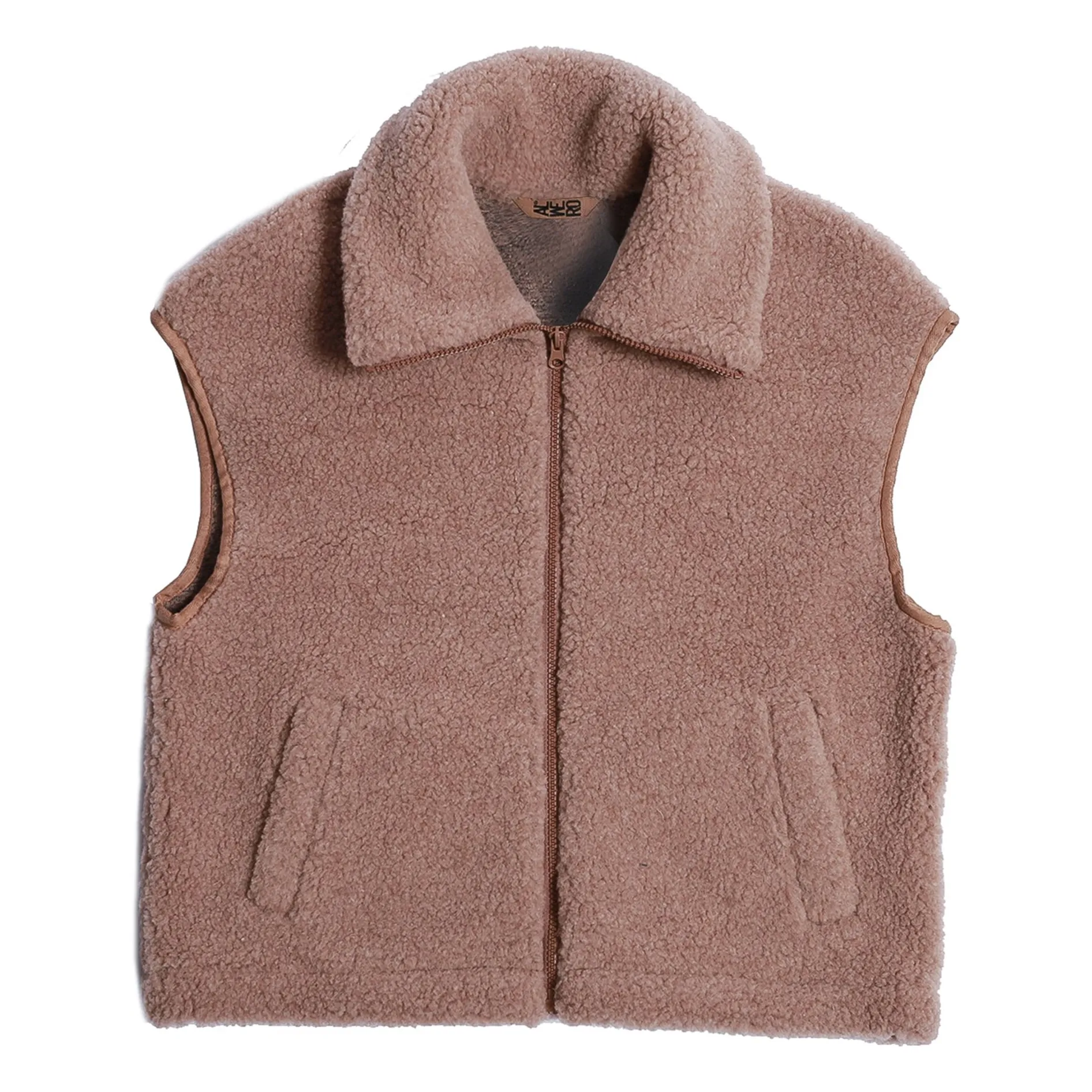 Alwero Dusty Pink Isla Light Sleeveless Jacket - Adult Collection