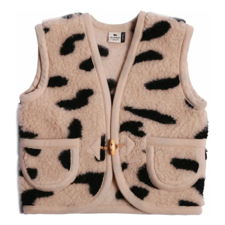 Gilet Sans Manches Alpen Guépard Bébé | Beige- Image produit n°0