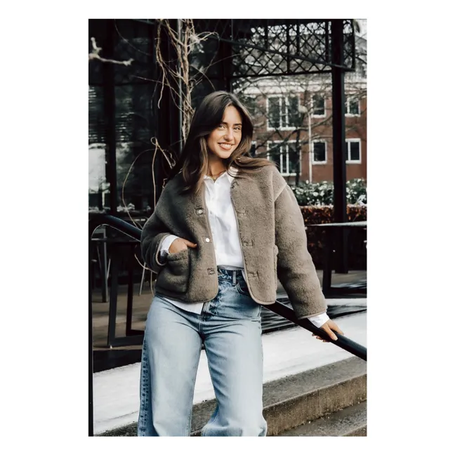 Cloudy Lux Jacket - Adult Collection | Dark Brown