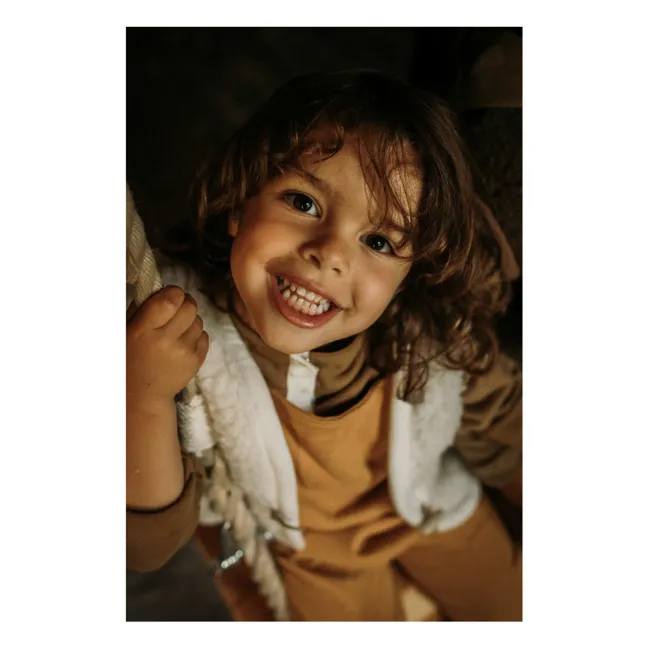 Gilet Sans Manches Alpen Bébé | Ecru