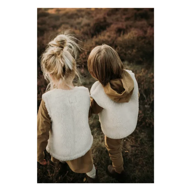 Gilet Sans Manches Alpen Bébé | Ecru