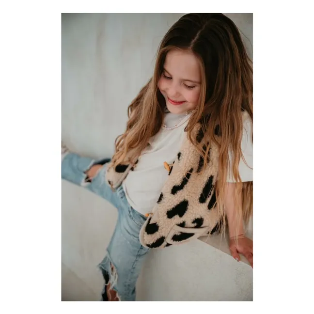Gilet Sans Manches Alpen Guépard Bébé | Beige