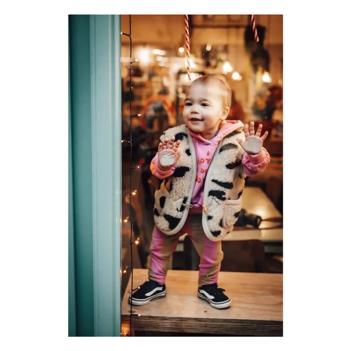 Gilet Sans Manches Alpen Guépard Bébé | Beige- Image produit n°3