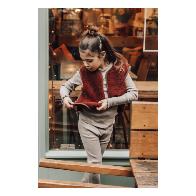 Gilet Sans Manches Camino | Rouge foncé