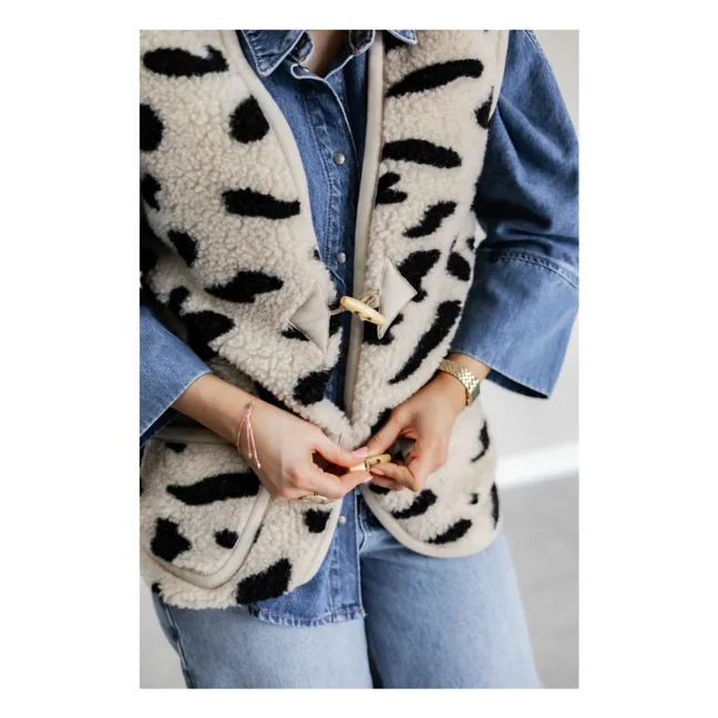 Alpen Cheetah Sleeveless Jacket - Adult Collection | Beige
