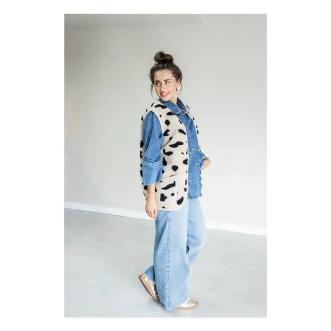 Veste Sans Manches Alpen Guépard - Collection Adulte | Beige