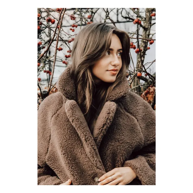 Abrigo Herita - Colección Adultos | Chocolate