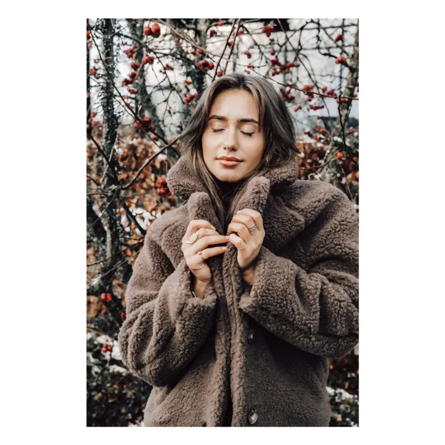 Abrigo Herita - Colección Adultos | Chocolate