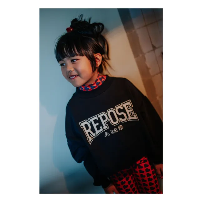 Legging Hearts Algodón orgánico | Rojo sangre