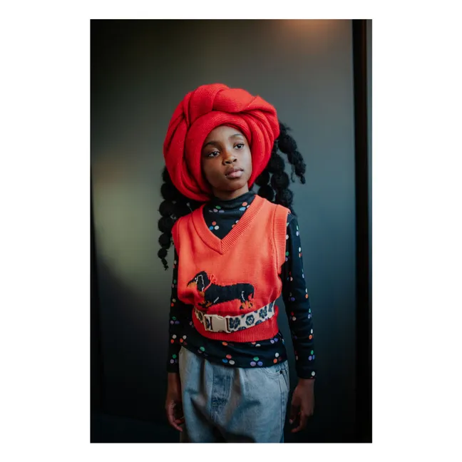 Jersey sin mangas para perro | Naranja