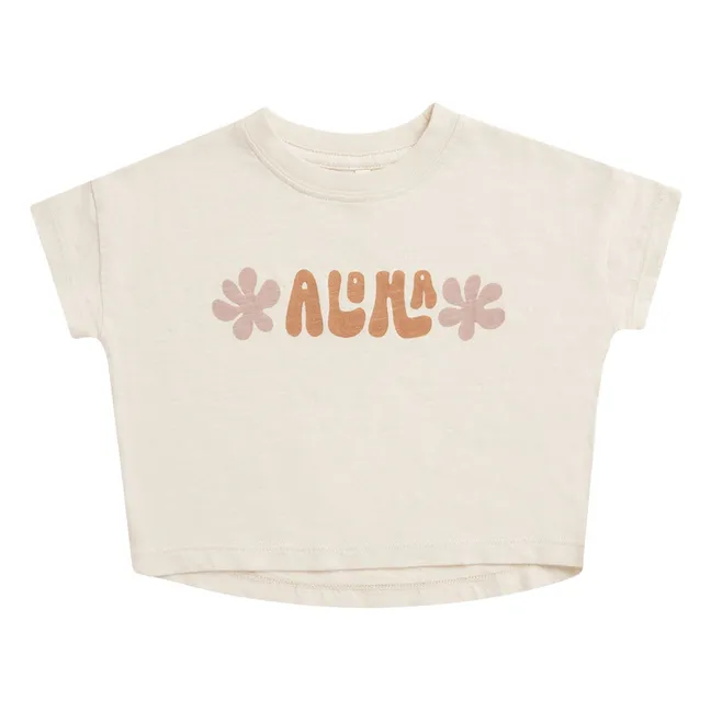 Camiseta Aloha | Blanco