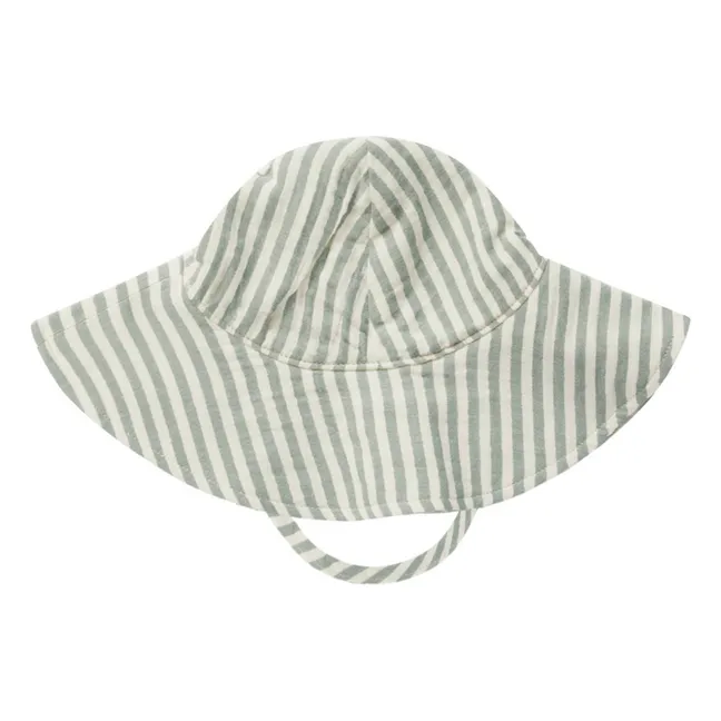 Striped Hat | Ecru