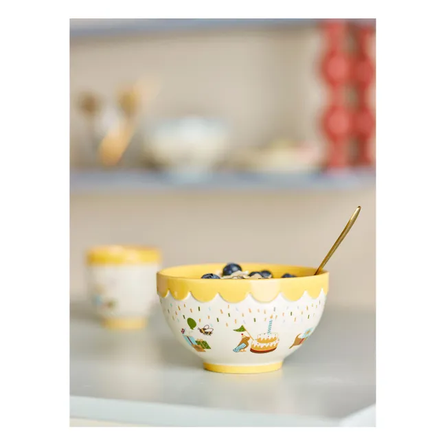 Celebrate bowl | Yellow