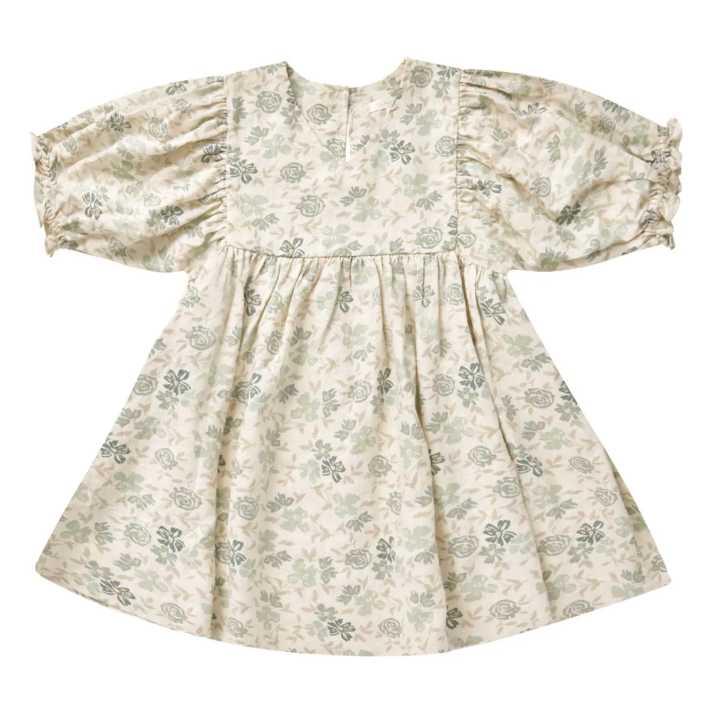 Rylee + Cru Off White Jolene Fleurie Dress