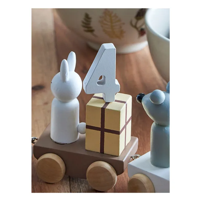 Décoration d'anniversaire - Set de 10 | Blanc