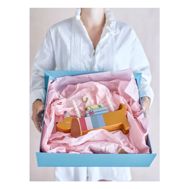 Décoration d'annversaire Charlie | Marron