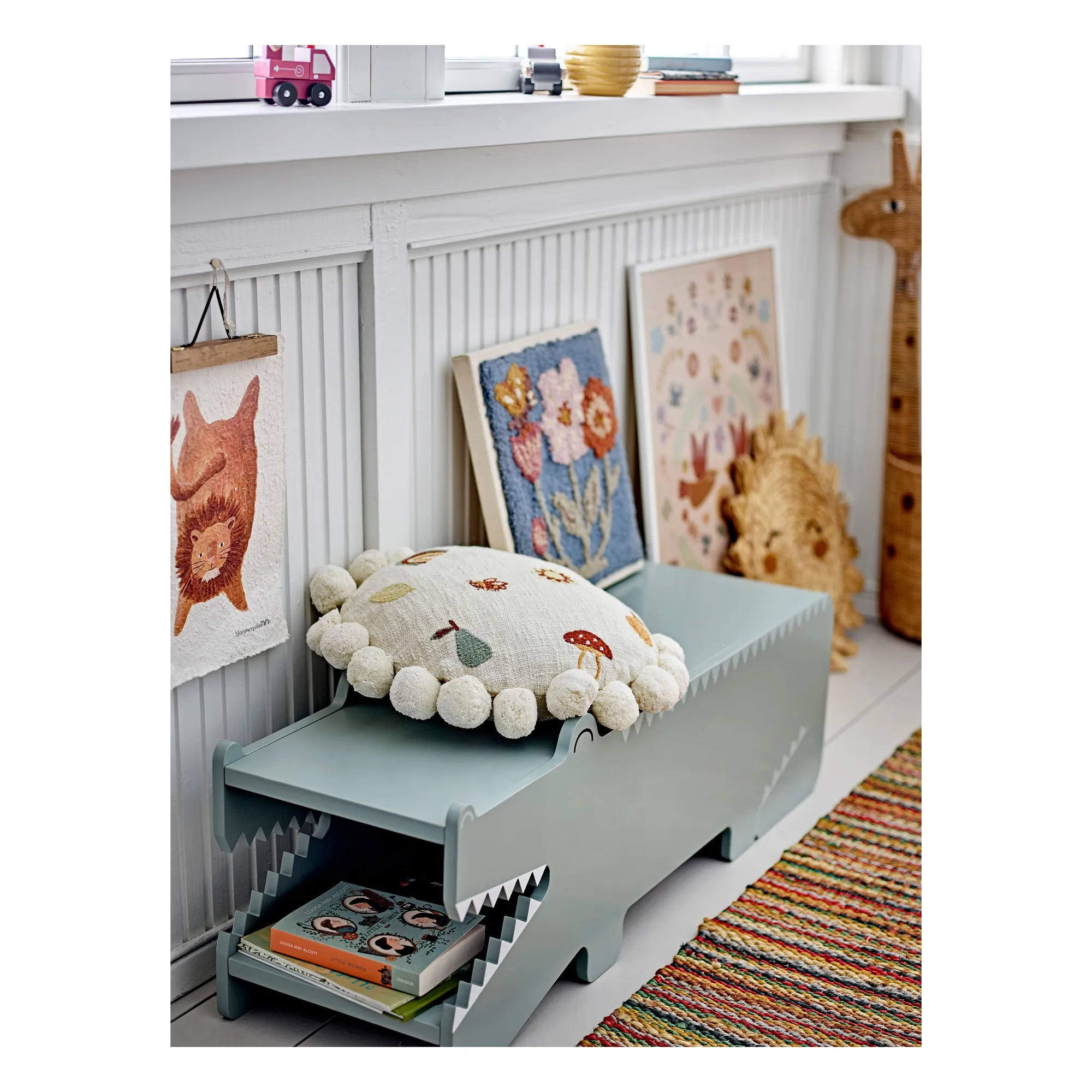 Bloomingville Mini - Banc avec rangement Arnie (Bloomingville Mini) - Image 2