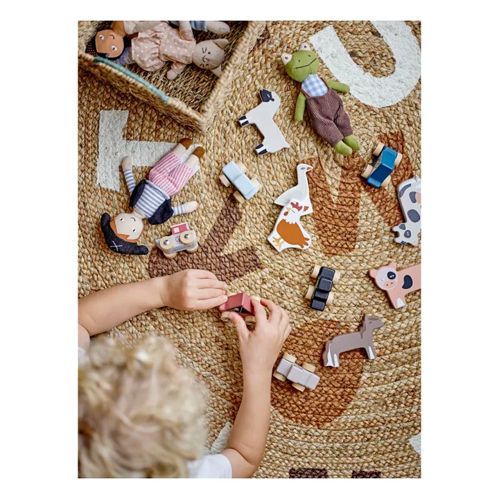 Tapis en jute Dinne | Naturel- Image produit n°5