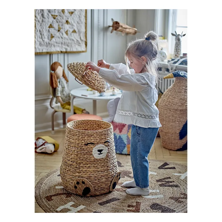 Tapis en jute Dinne | Naturel- Image produit n°4