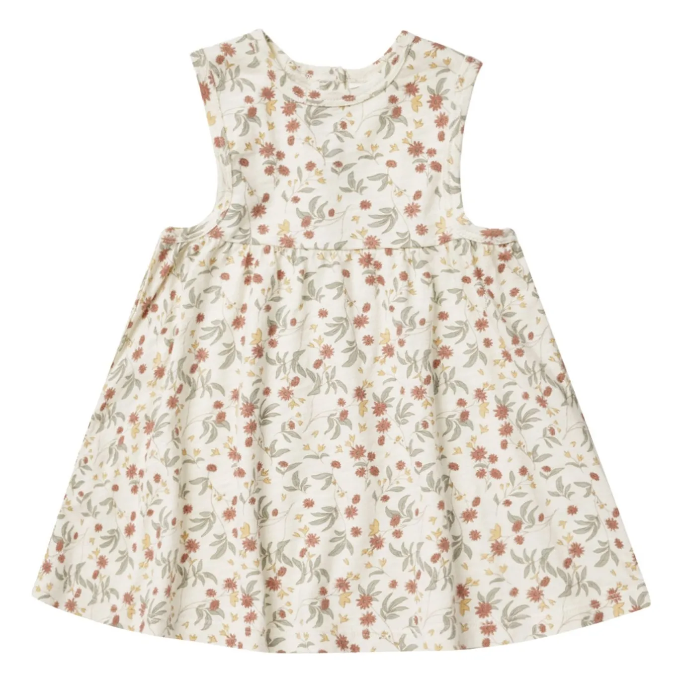 Rylee + Cru Ecru Layla Fleuri Dress