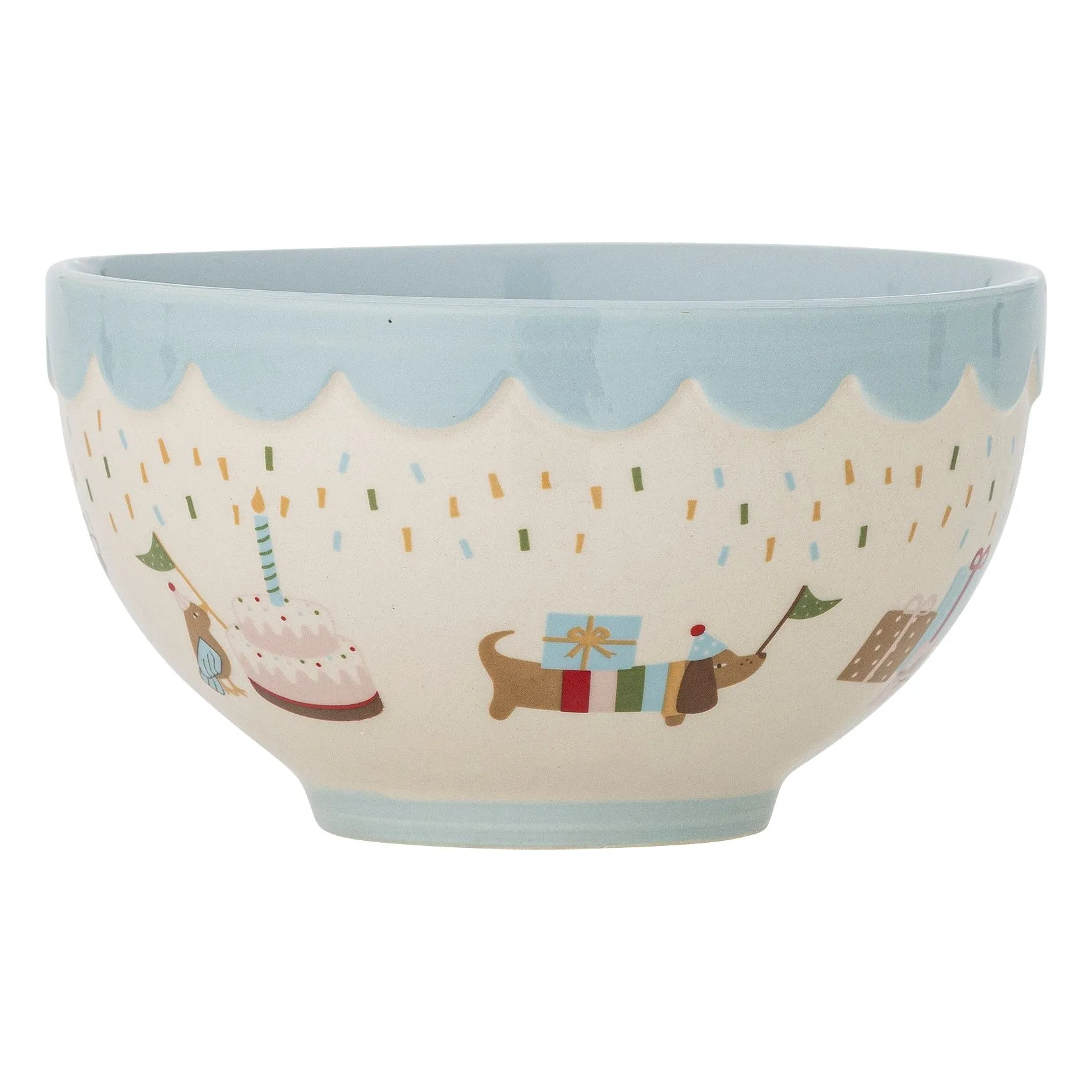 Bloomingville Mini Blue Celebrate Bowl