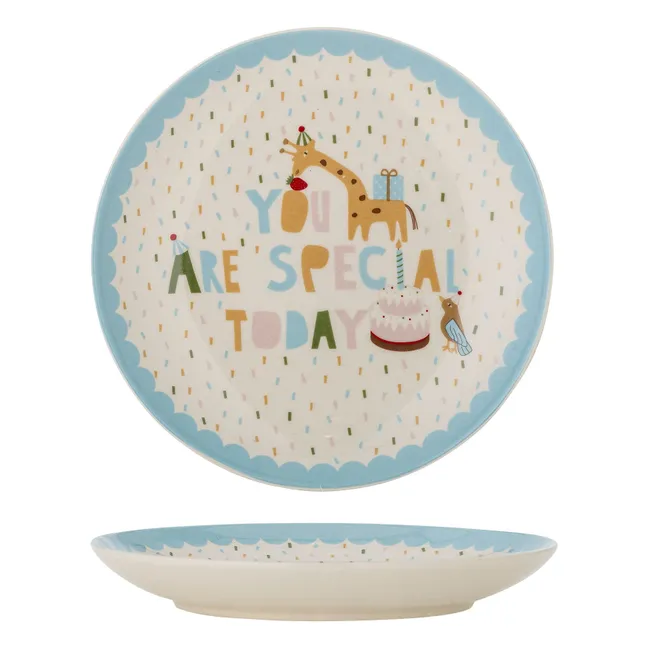 Assiette Celebrate | Bleu