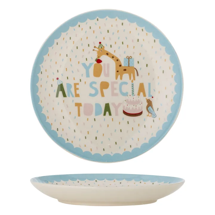 Assiette Celebrate | Bleu- Image produit n°2
