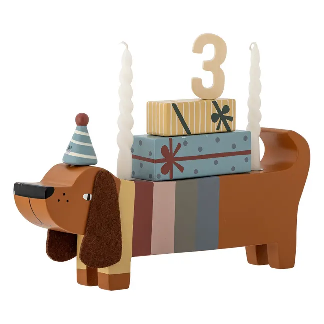 Décoration d'annversaire Charlie | Marron