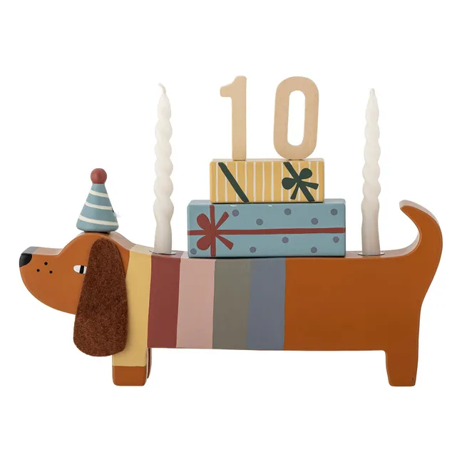 Décoration d'annversaire Charlie | Marron