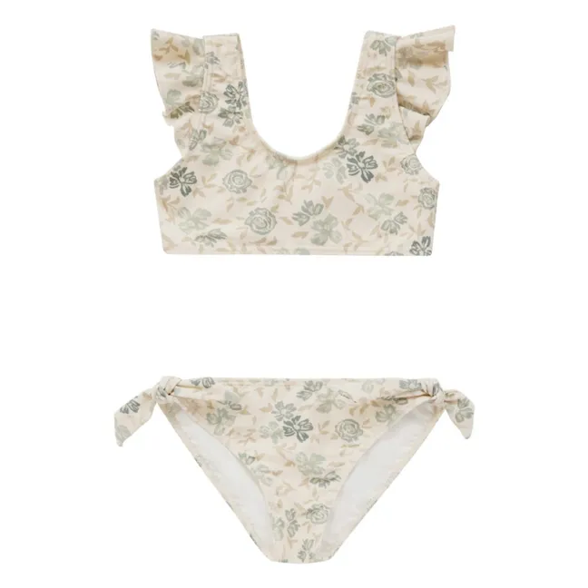 Ojai Floral 2-Piece Swimsuit | Off white