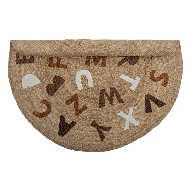 Tapis en jute Dinne | Naturel