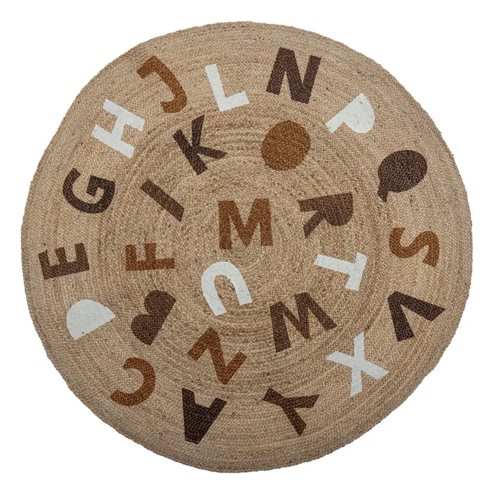 Tapis en jute Dinne | Naturel- Image produit n°0