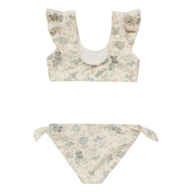 Ojai Floral 2-Piece Swimsuit | Off white