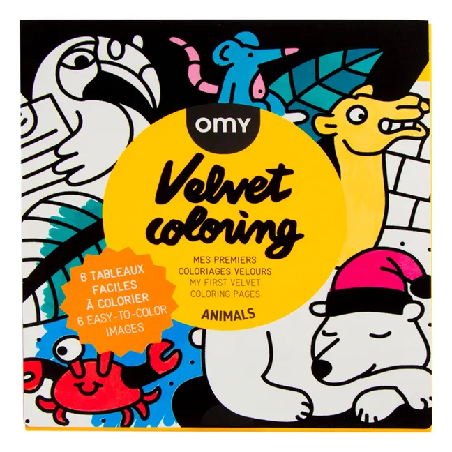 Ausmalbilder Samt Tiere