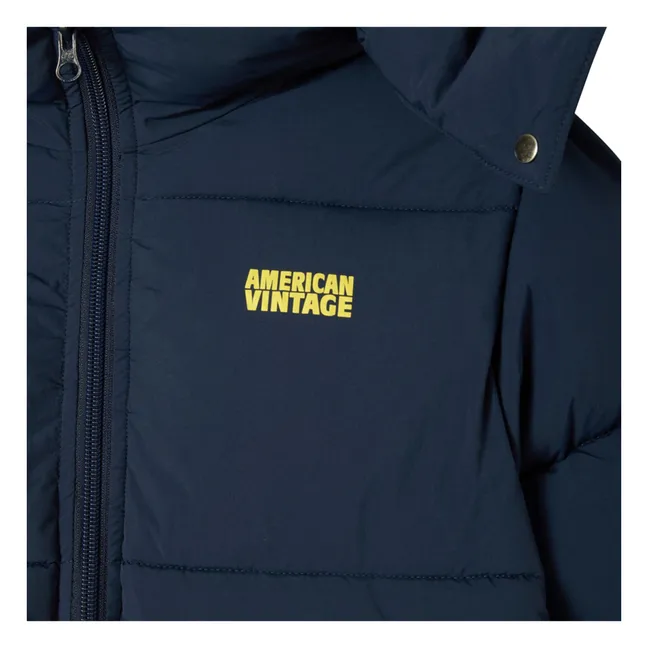 Chaqueta de plumón de longitud media Rofy-B  | Azul Marino