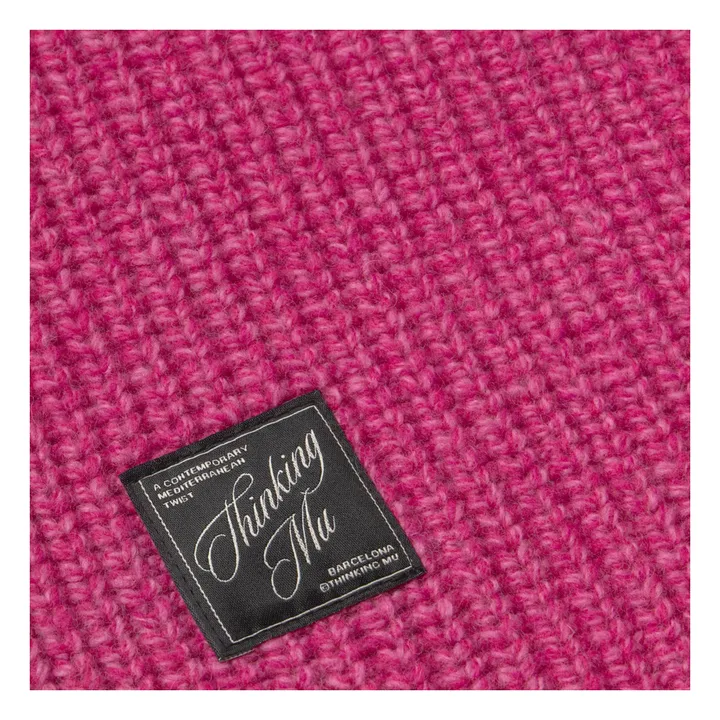 Echarpe Yellowstone Ghede Laine | Rose- Image produit n°4