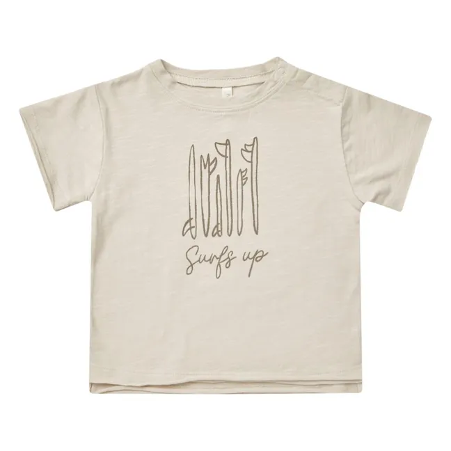 Surfs Up T-Shirt | Dove grey