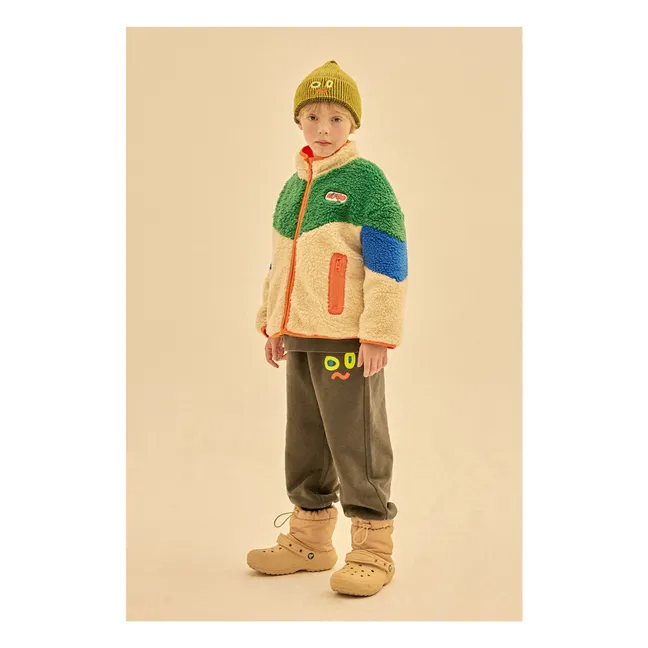 Disco-Jacke Dumble Sherpa | Seidenfarben