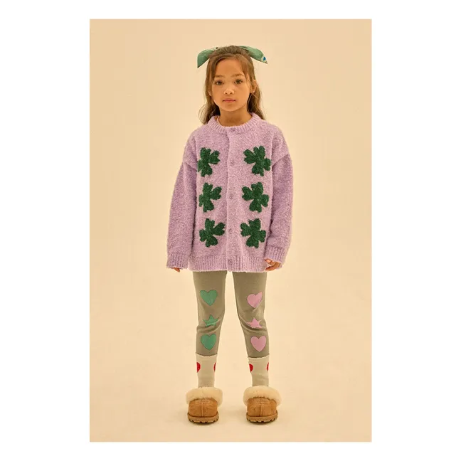 Leggings Heart | Grau