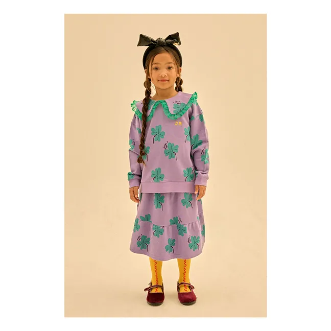 Sudadera Lucky Clover | Violeta