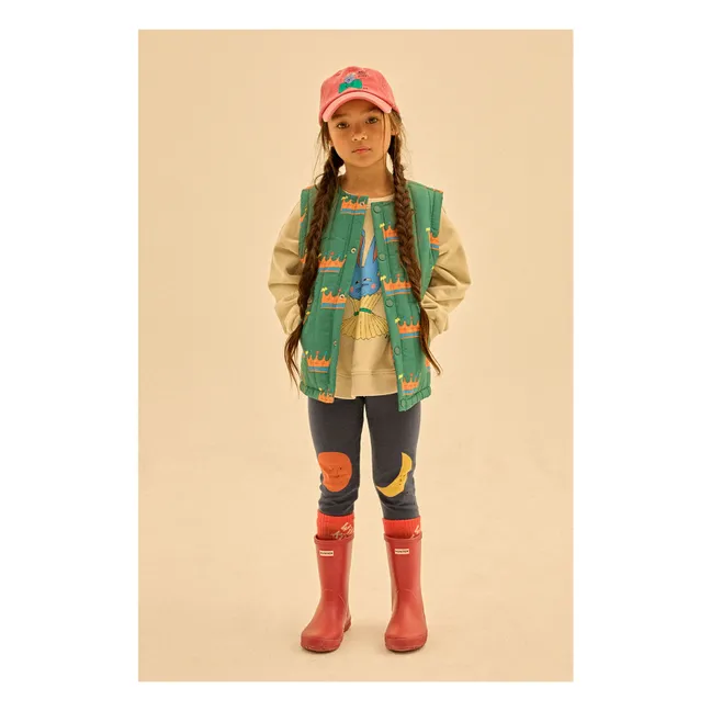 Chaqueta sin mangas Crown | Verde