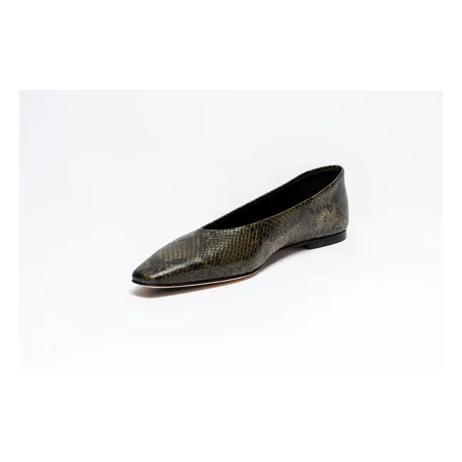 Ballerinas Bilbao Anaconda | Green