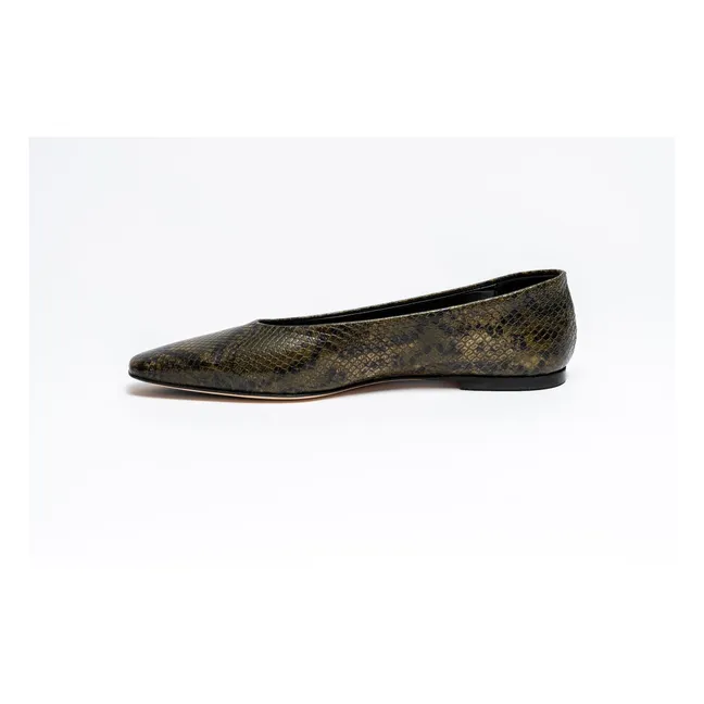 Ballerinas Bilbao Anaconda | Green
