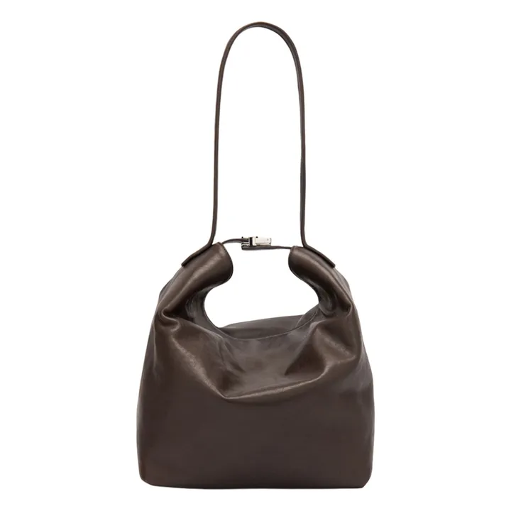 Tasche Maxi Bea Gewaschenes Leder | Kaffee- Produktbild Nr. 0